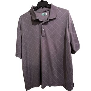 Ben Hogan Performance Polo Men's 3XL Gray Golf Shirt Collared
